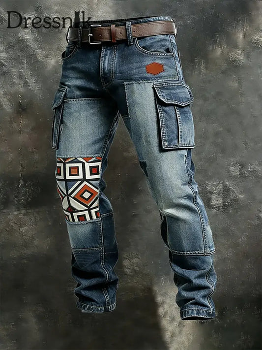 Herren Retro Business Style Freizeit hose A / S