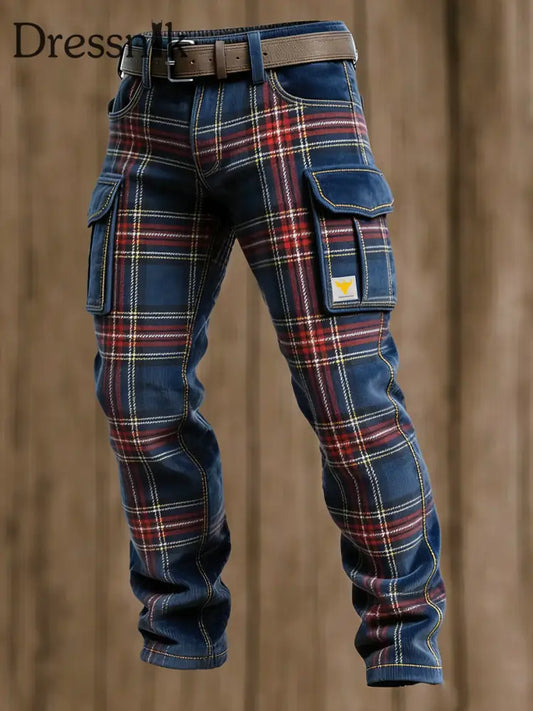 Herren Retro Business Style Freizeit hose A / S