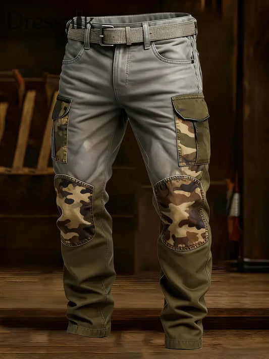 Herren Retro Business Style Freizeit hose A / S