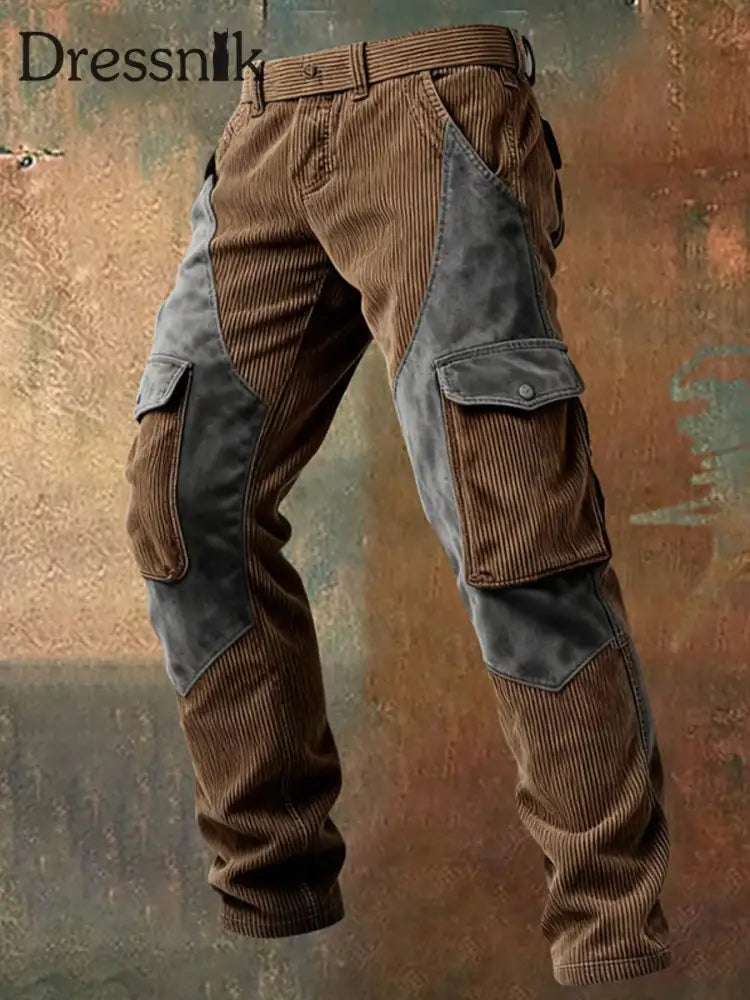 Herren Retro Business Style Freizeit hose A / S