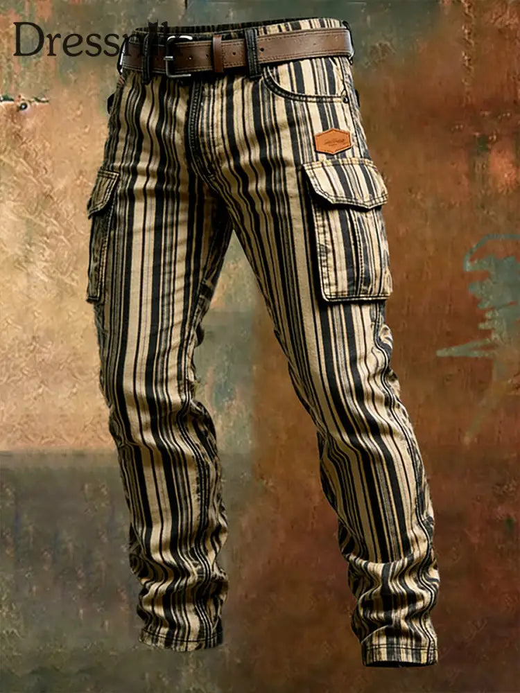 Herren Retro Business Style Freizeit hose A / S