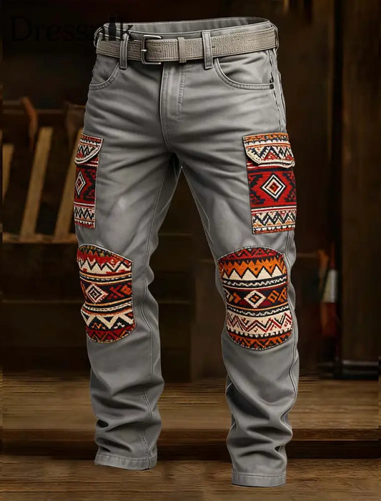 Herren Retro Business Style Freizeit hose A / S