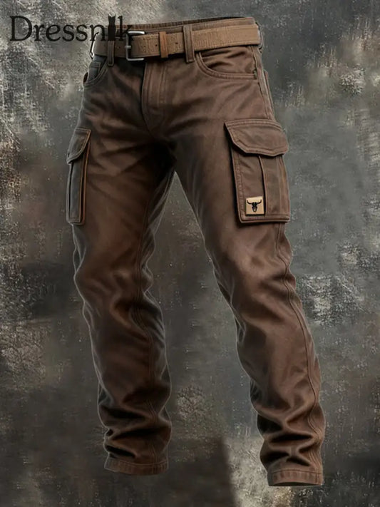 Herren Retro Business Style Freizeit hose A / S