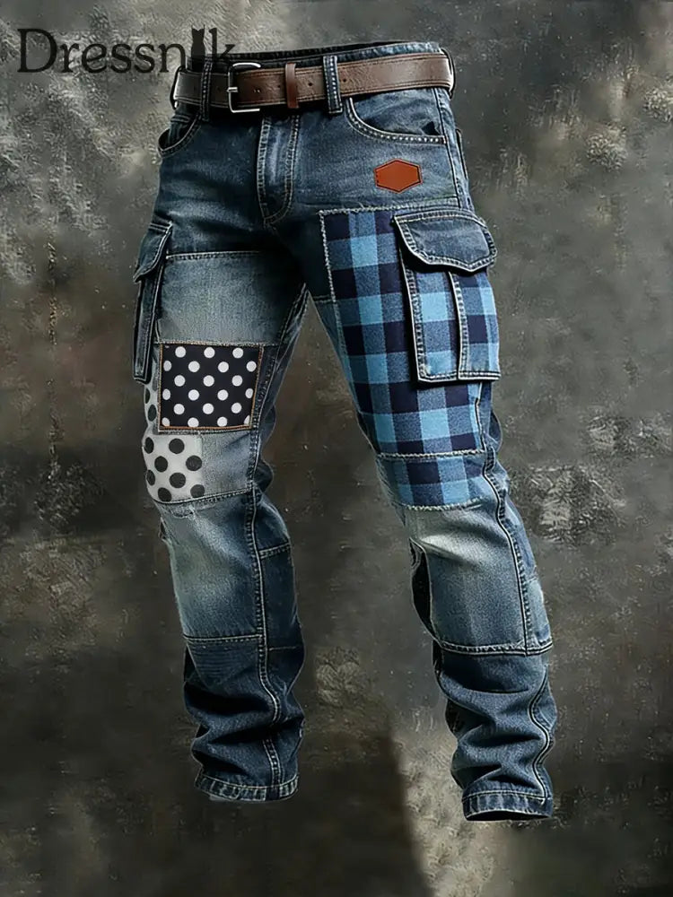 Herren Retro Business Style Freizeit hose A / S