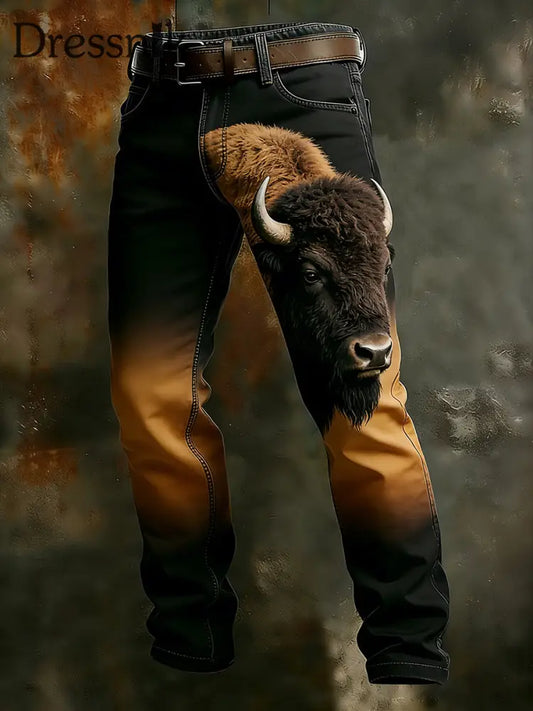 Herren Retro Business Style Freizeit hose A / S