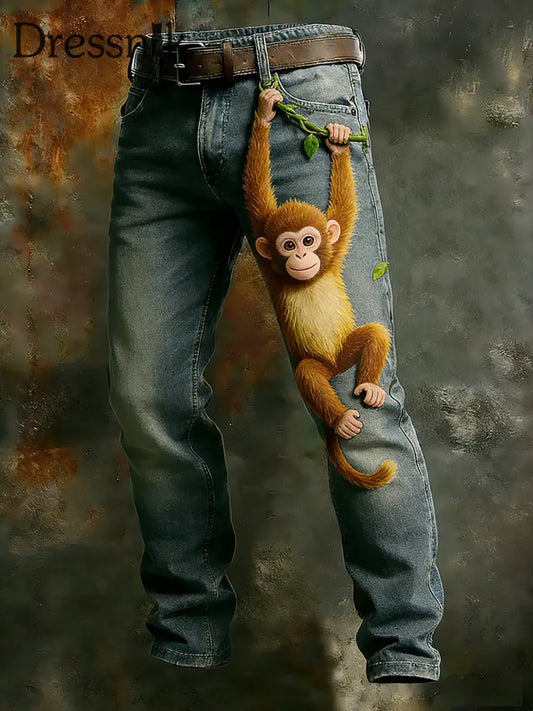 Herren Retro Business Style Freizeit hose A / S