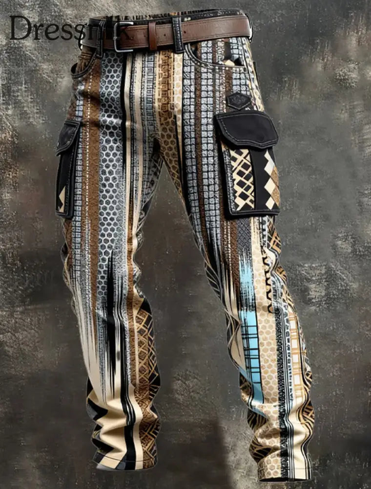 Herren Retro Business Style Freizeit hose A / S