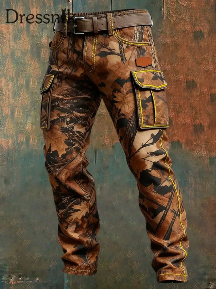 Herren Retro Business Style Freizeit hose A / S