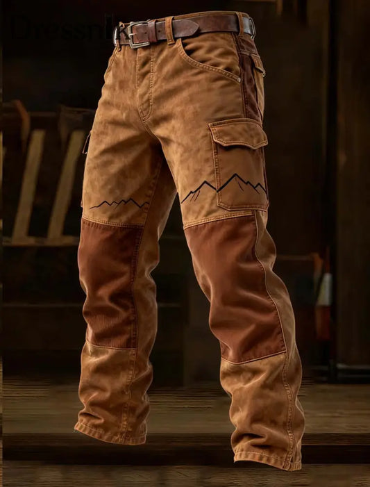 Herren Retro Business Style Freizeit hose A / S