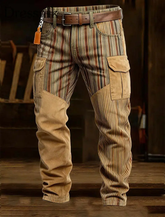 Herren Retro Business Style Freizeit hose A / S