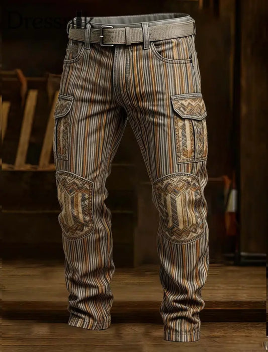 Herren Retro Business Style Freizeit hose A / S