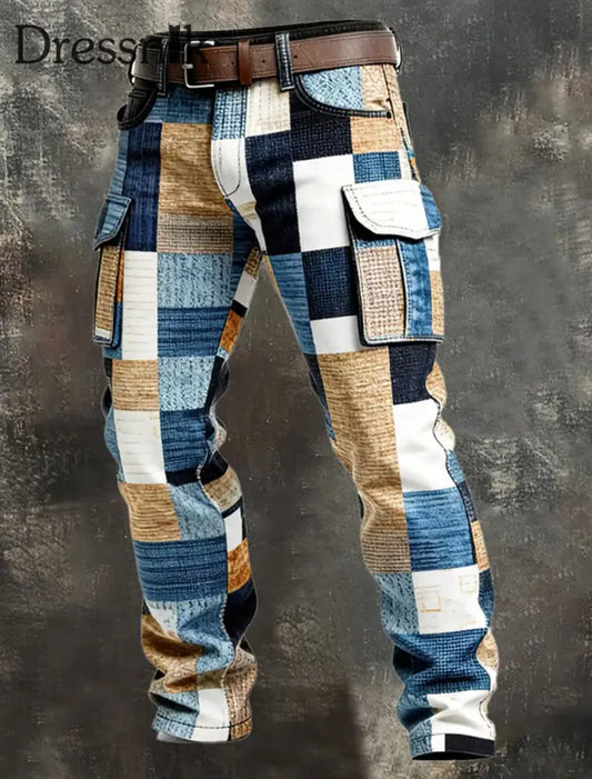 Herren Retro Business Style Freizeit hose A / S