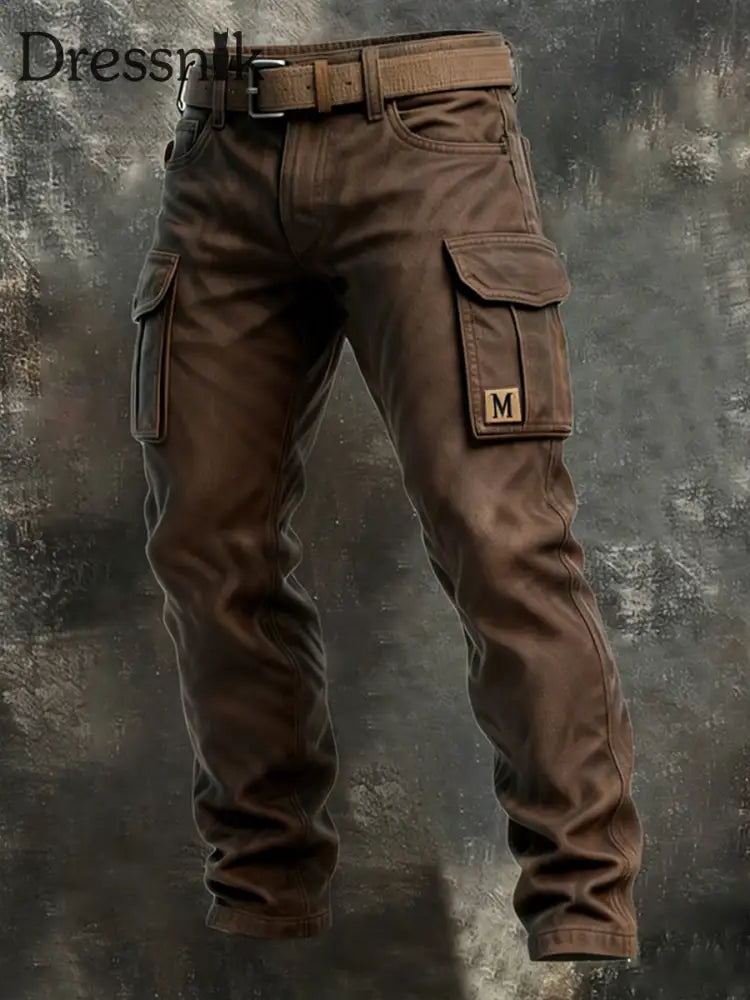 Herren Retro Business Style Freizeit hose A / S