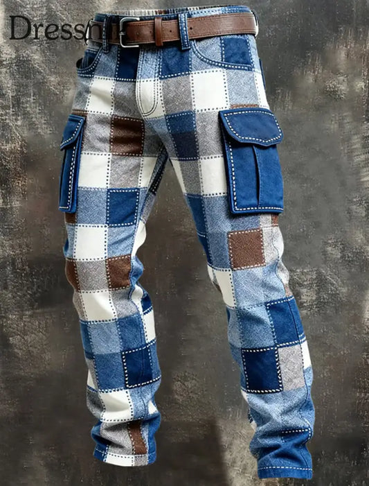 Herren Retro Business Style Freizeit hose A / S