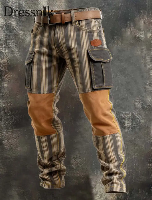 Herren Retro Business Style Freizeit hose A / S