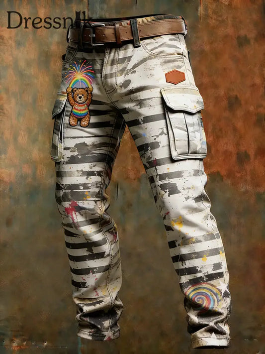 Herren Retro Business Style Freizeit hose A / S