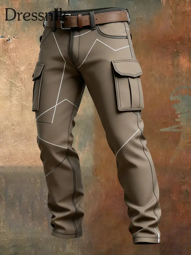 Herren Retro Business Style Freizeit hose A / S