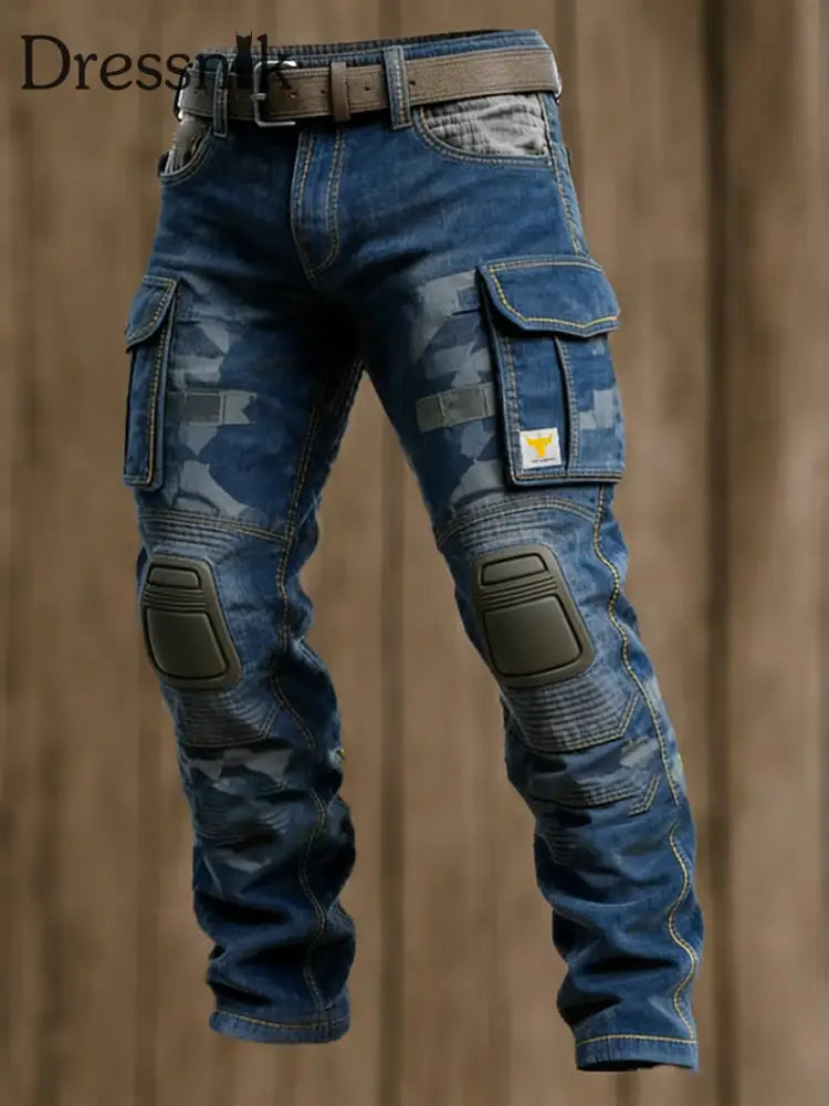 Herren Retro Business Style Freizeit hose A / S