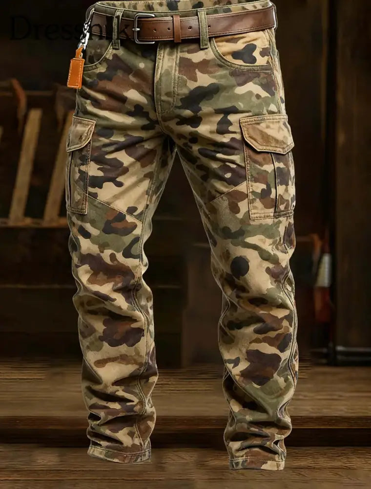 Herren Retro Business Style Freizeit hose A / S