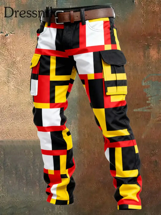 Herren Retro Business Style Freizeit hose A / S