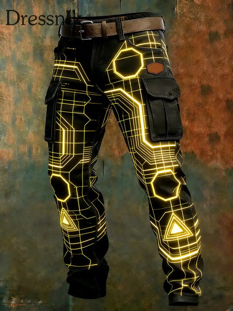 Herren Retro Business Style Freizeit hose A / S