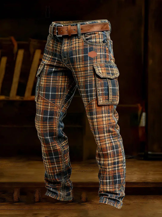 Herren Retro Business Style Freizeit hose A / S