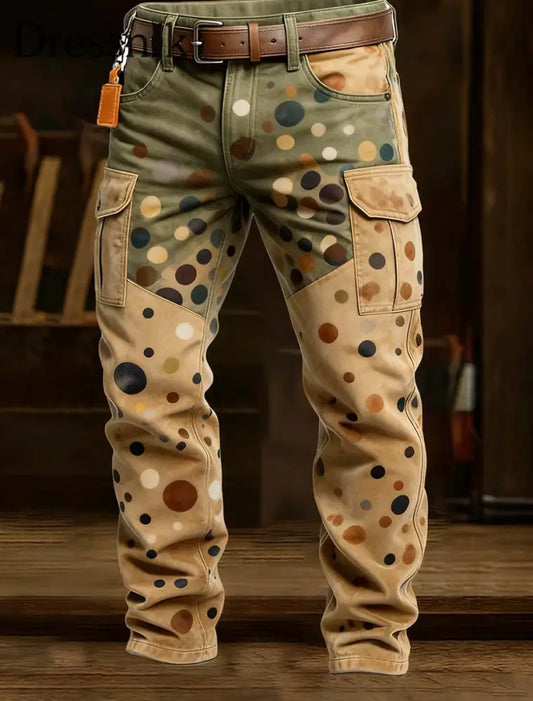 Herren Retro Business Style Freizeit hose A / S