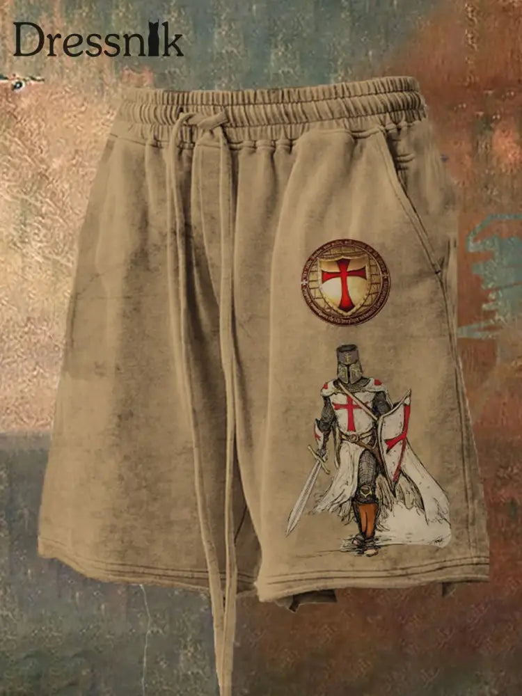 Herren Retro Knight Faith Shorts