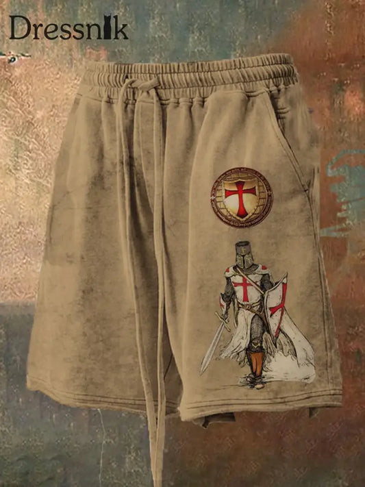 Herren Retro Knight Faith Shorts