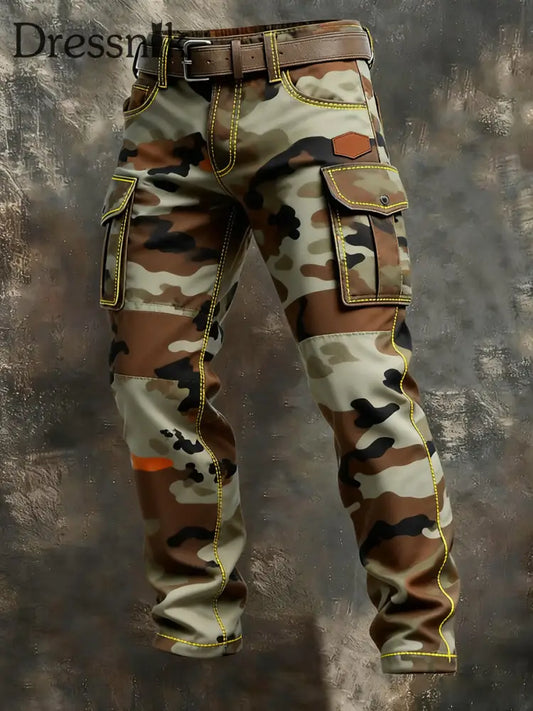 Herren Retro-Outdoor-Arbeits hosen als bild / S