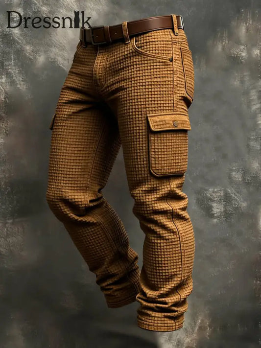 Herren Retro-Outdoor-Arbeits hosen als bild / S