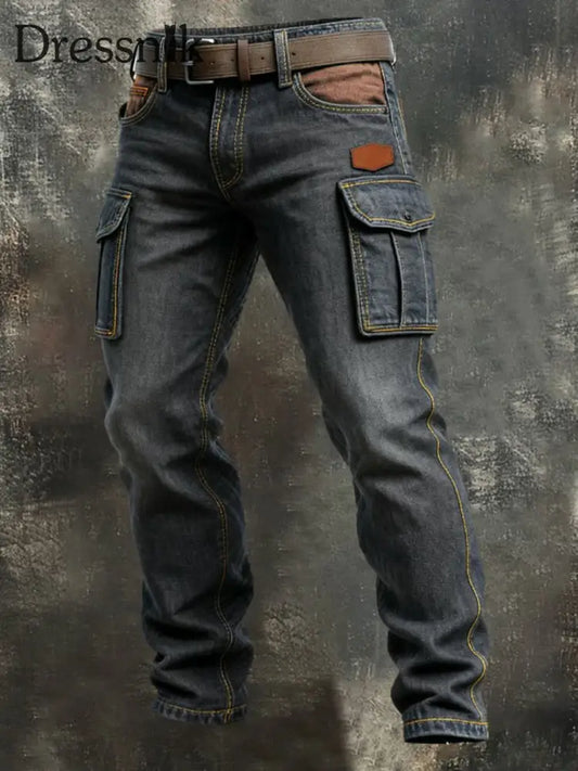 Herren Retro-Outdoor-Arbeits hosen als bild / S