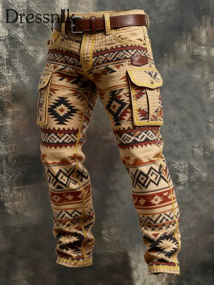 Herren Retro-Outdoor-Arbeits hosen als bild / S