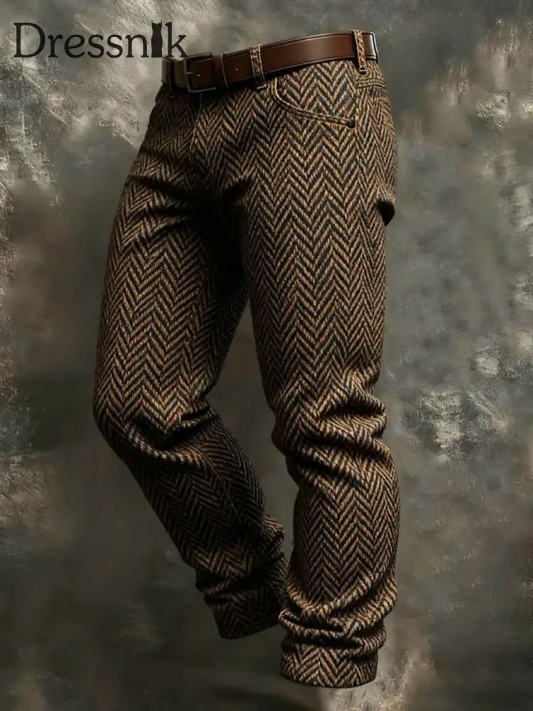 Herren Retro-Outdoor-Arbeits hosen als bild / S