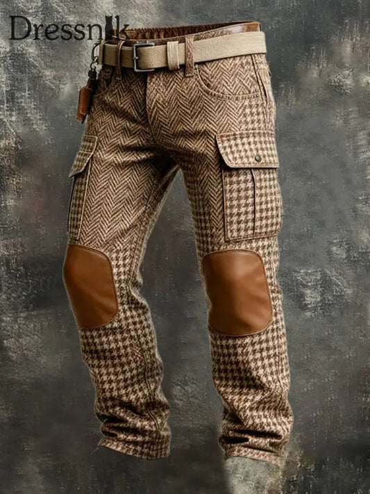 Herren Retro-Outdoor-Arbeits hosen als bild / S