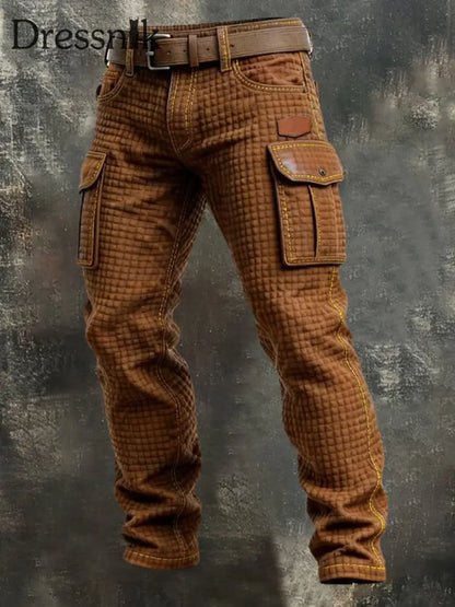 Herren Retro-Outdoor-Arbeits hosen C / S