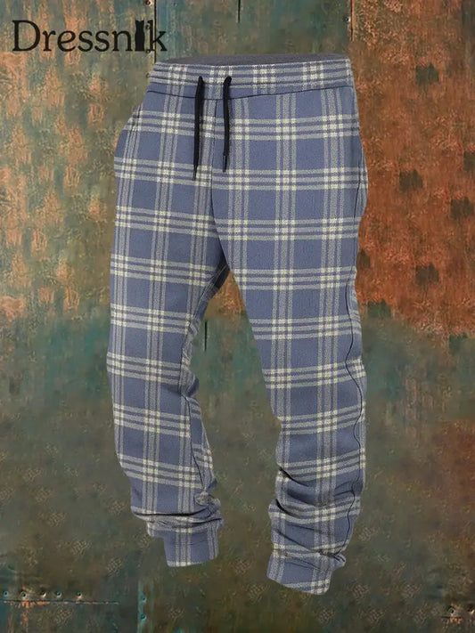 Herren Retro Urlaub Business Kunstdruck Freizeit Hose A / S