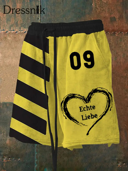 Herren Shorts Dortmund Gelb / S