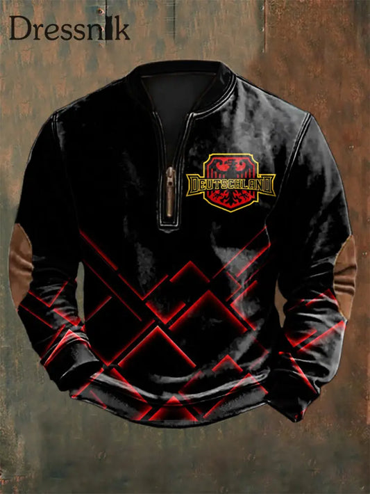 Herren-Sweatshirt mit Deutschland-Print als bild / S