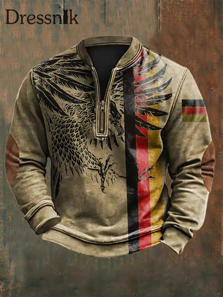 Herren-Sweatshirt mit Deutschland-Print als bild / S