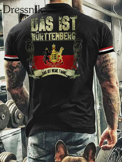 Herren T-Shirt Meine Fahne Württ emberg