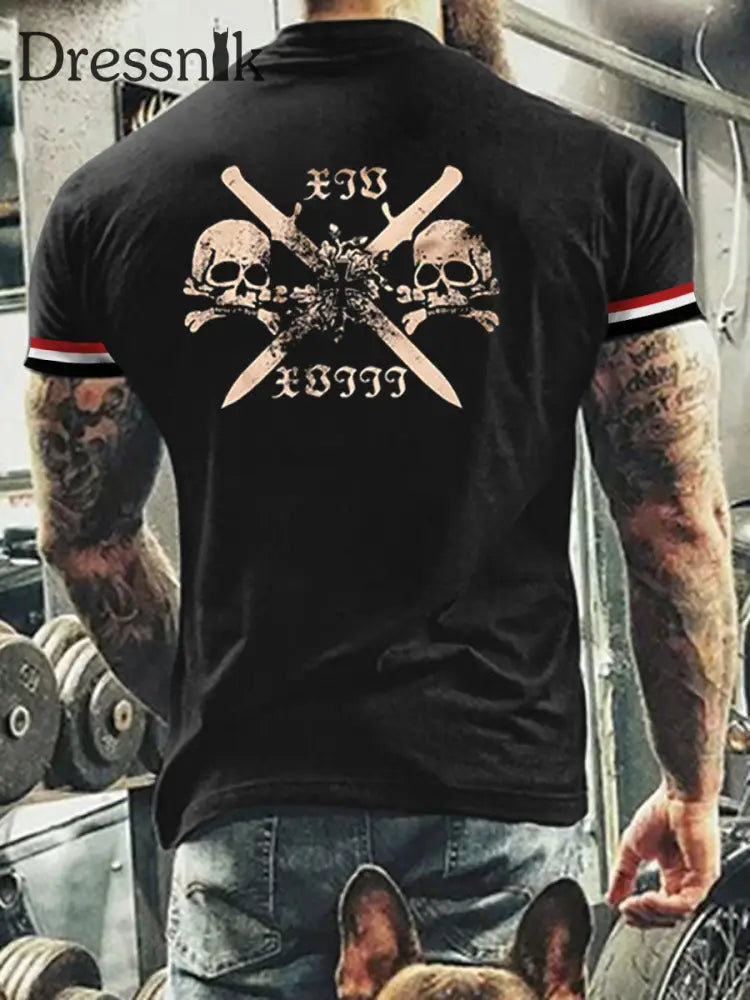 Herren-T-Shirt mit Eisernen Kreuz