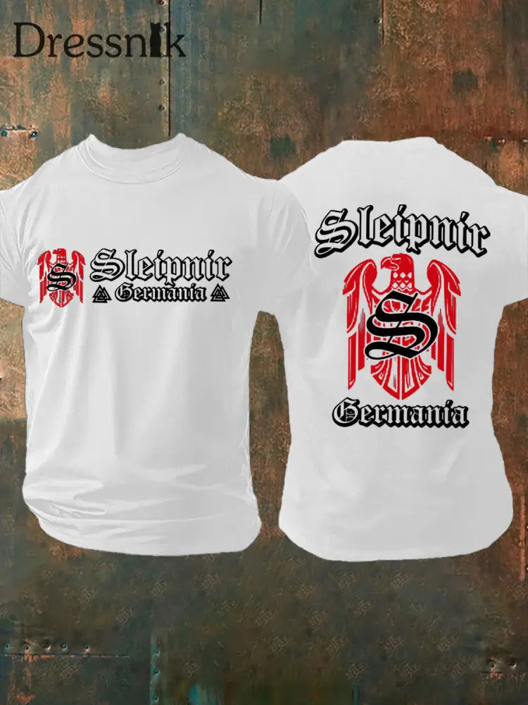 Herren-T-Shirt Sleipnir Germania Weiß / S