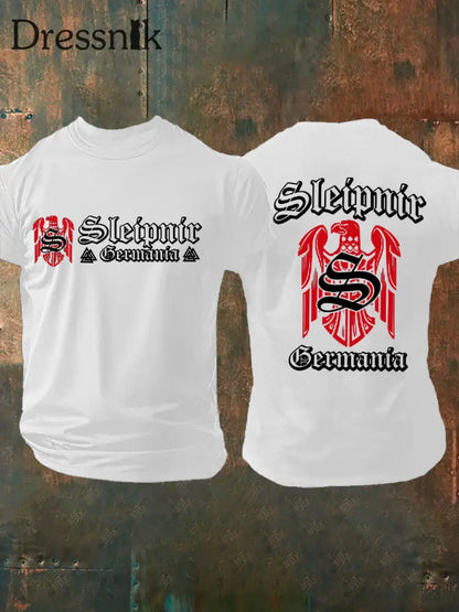 Herren-T-Shirt Sleipnir Germania Weiß / S