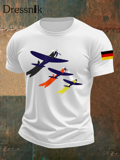 Herren Tag der Deutschen Einheit T-Shirt Weiß / S
