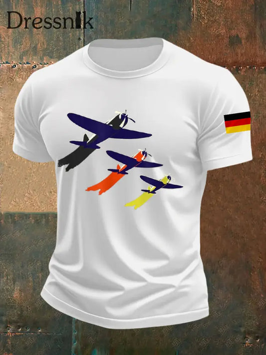 Herren Tag der Deutschen Einheit T-Shirt Weiß / S