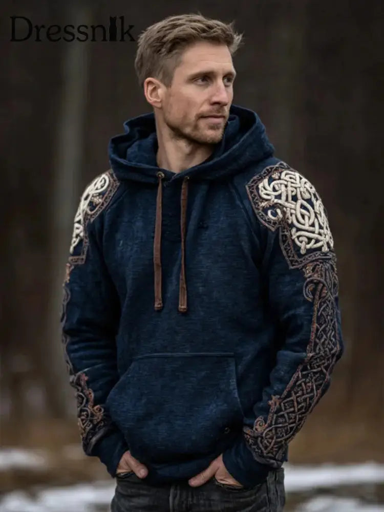 Herren Viking Hoodie als bild / S