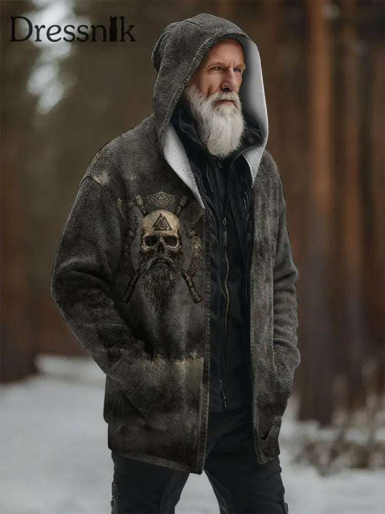 Herren Viking Hoodie als bild / S