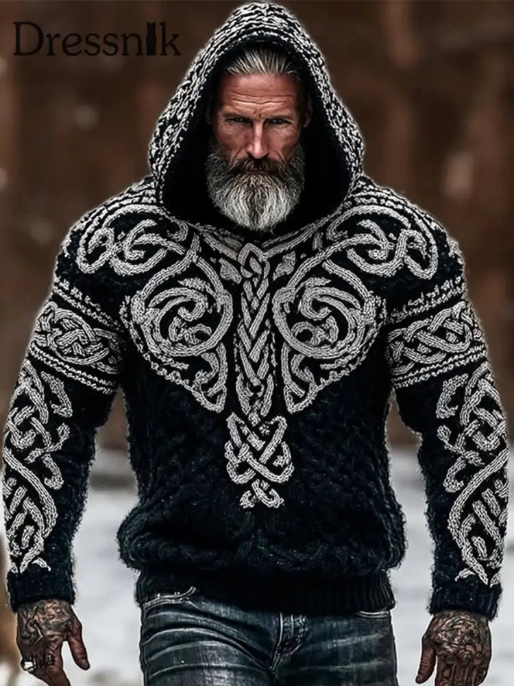 Herren Viking Hoodie als bild / S