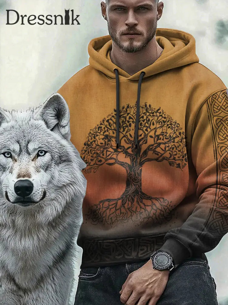 Herren Viking Hoodie als bild / S